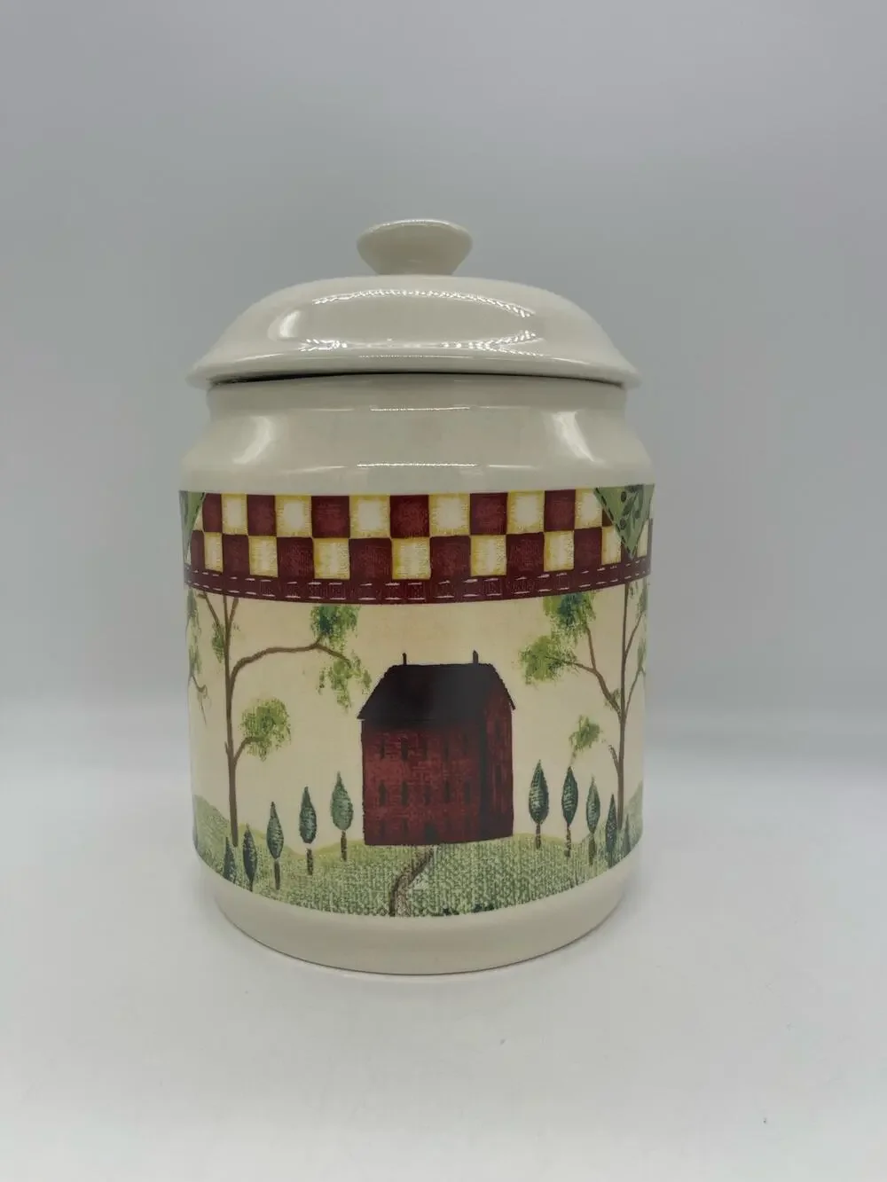 Thomson Pottery Country Home Canister 8.5” Tall